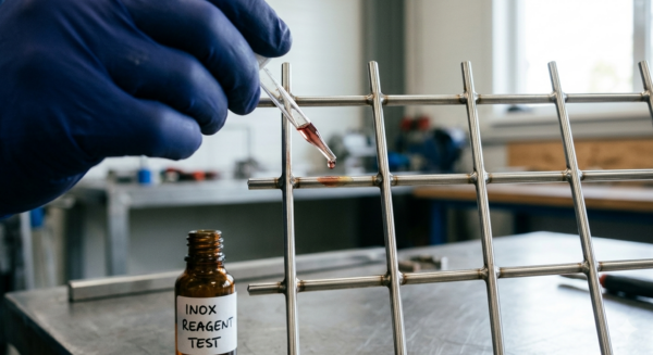 cách phân biệt lưới inox 304 và 201 bằng thuốc thử